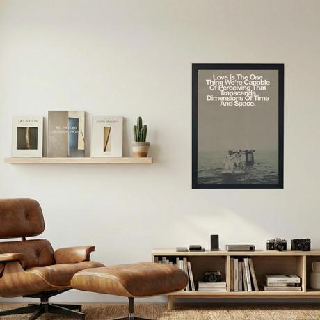 Interstellar 'Love' Poster - Mockup 1
