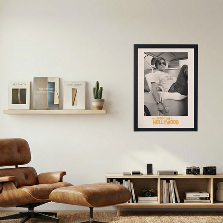 Once Upon A Time In Hollywood 'Cliff' Poster - Mockup 1