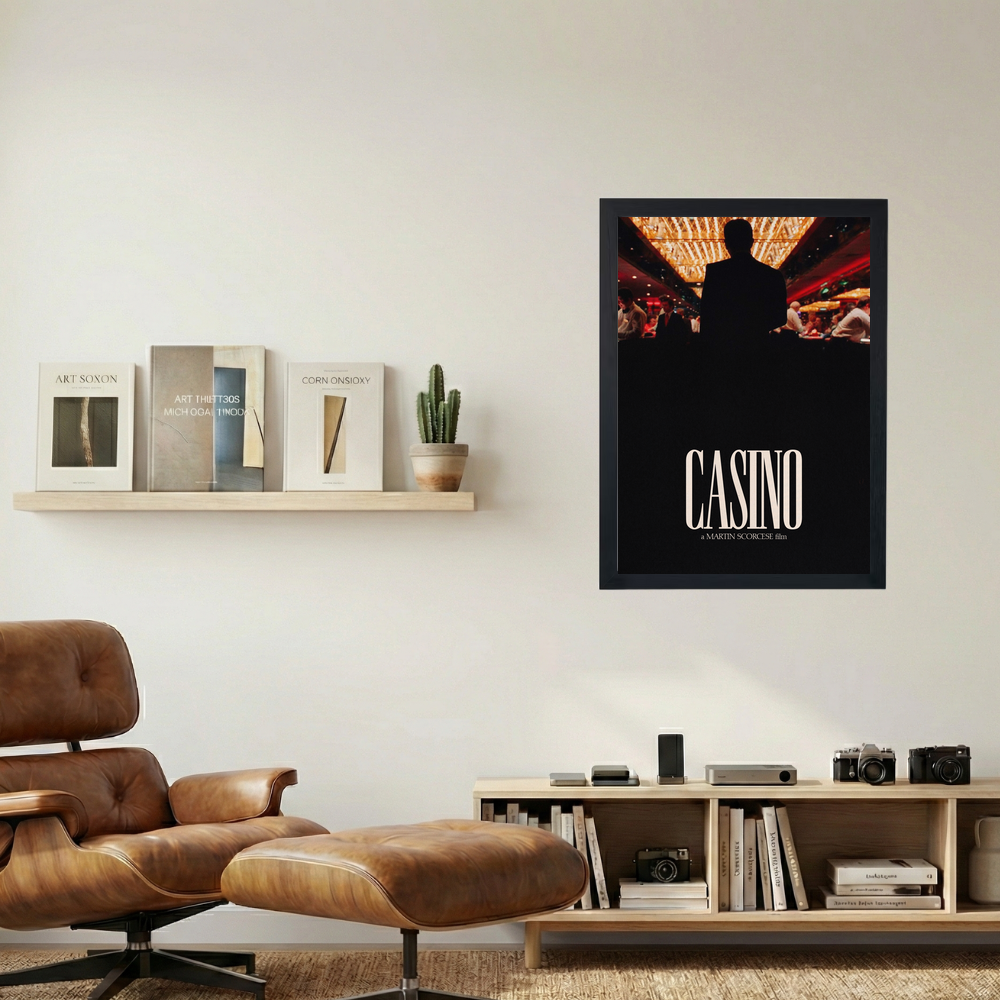 Casino By Scorcese Poster - Mockup 1