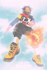 J Cole "Balling in the Off Season' Poster