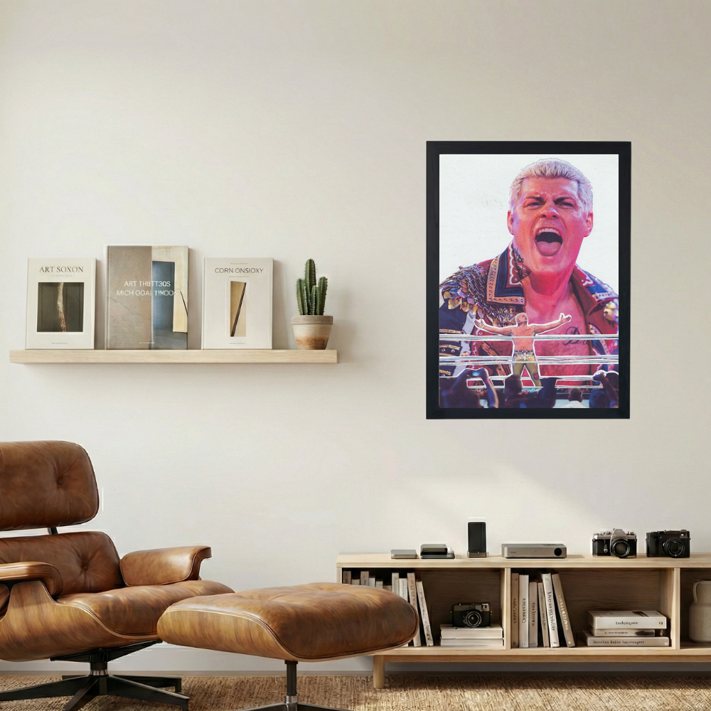 Cody Rhodes Poster - Mockup 1