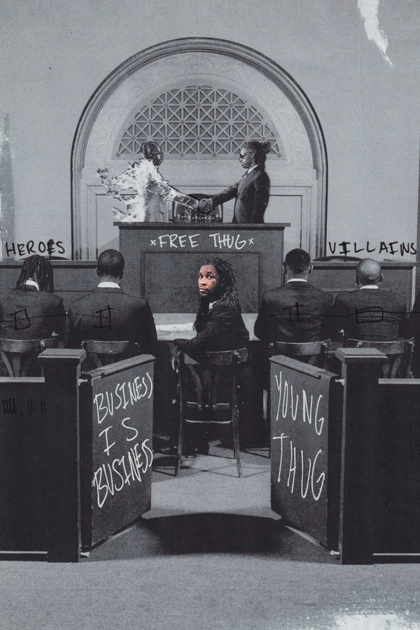 Young Thug x Metro Boomin 'Business x Heroes' Poster