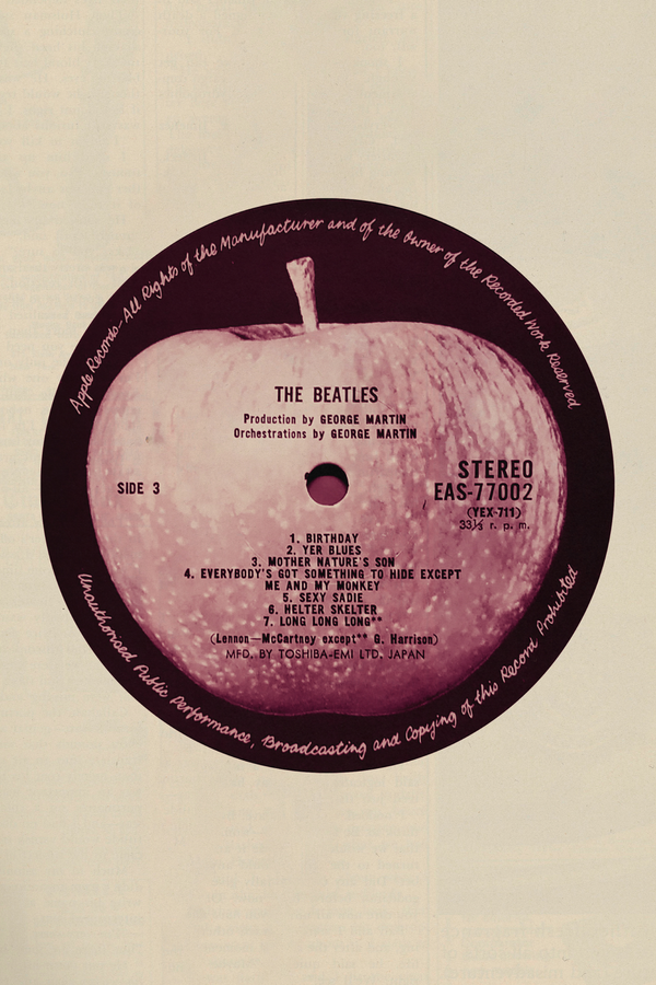 The Beatles 'Apple Records' Poster