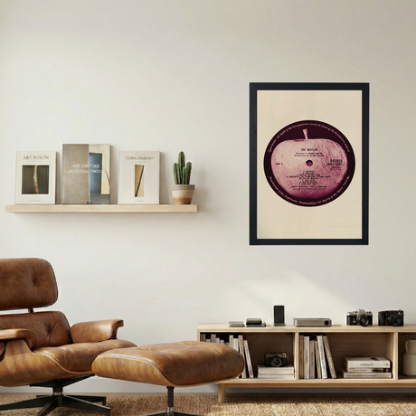The Beatles 'Apple Records' Poster - Mockup 1