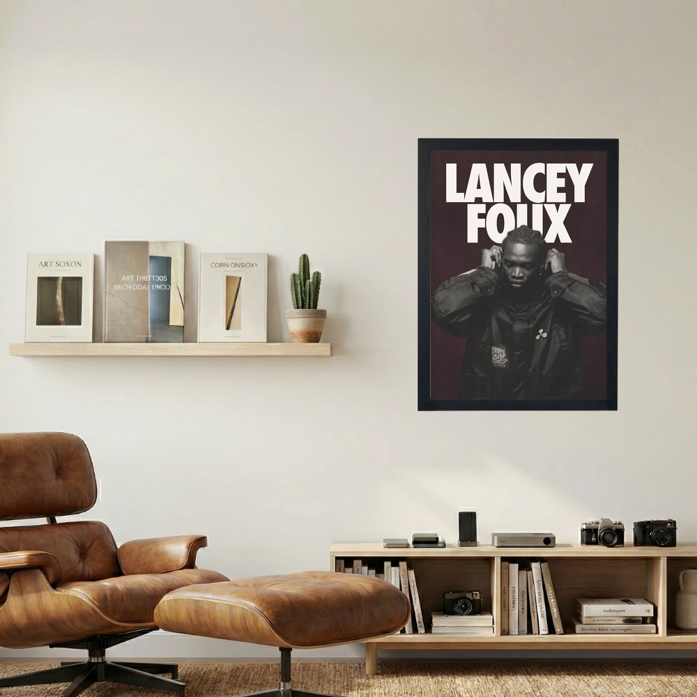 Lancey Foux 'Cooler Than Me' Poster - Mockup 1