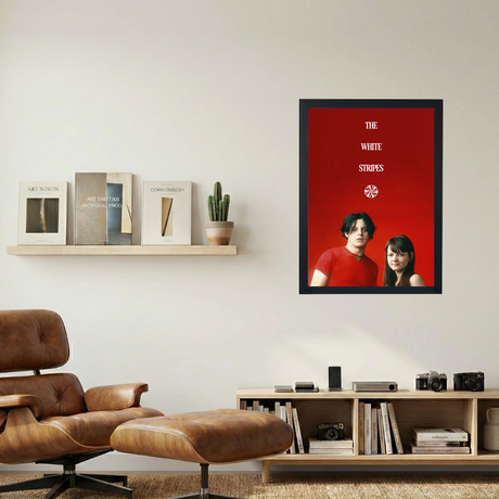 The White Stripes Poster - Mockup 1