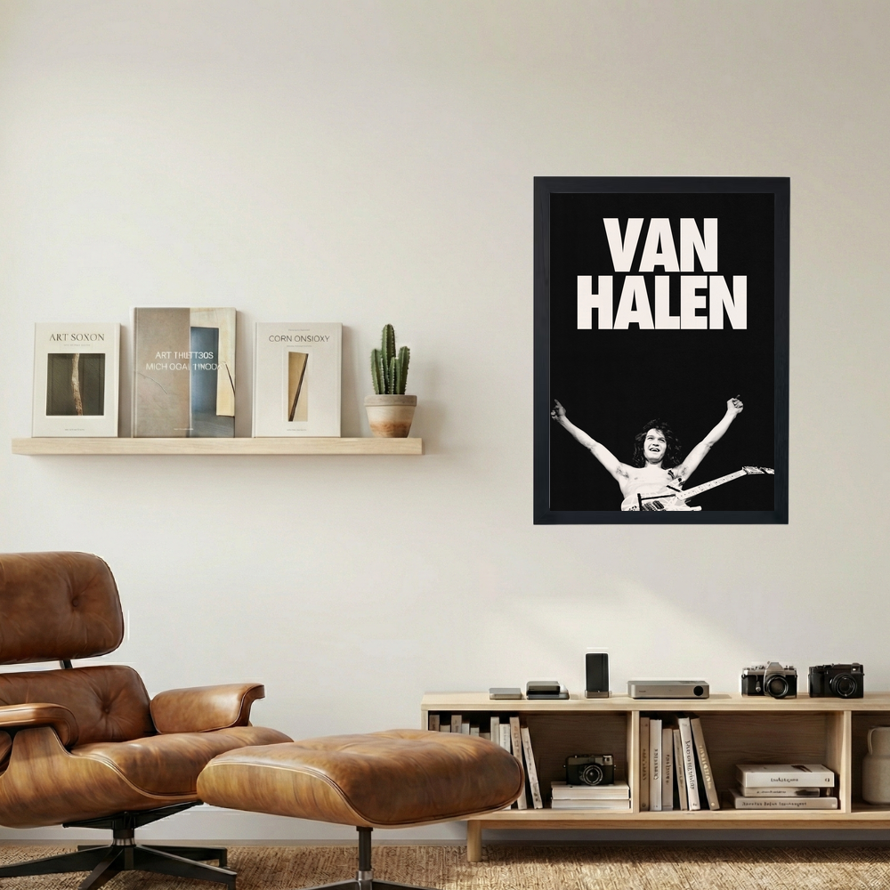Van Halen 'Victory' Poster - Mockup 1