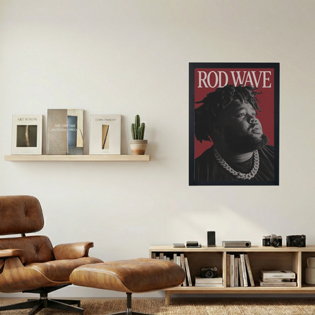 Rod Wave Poster - Mockup 1