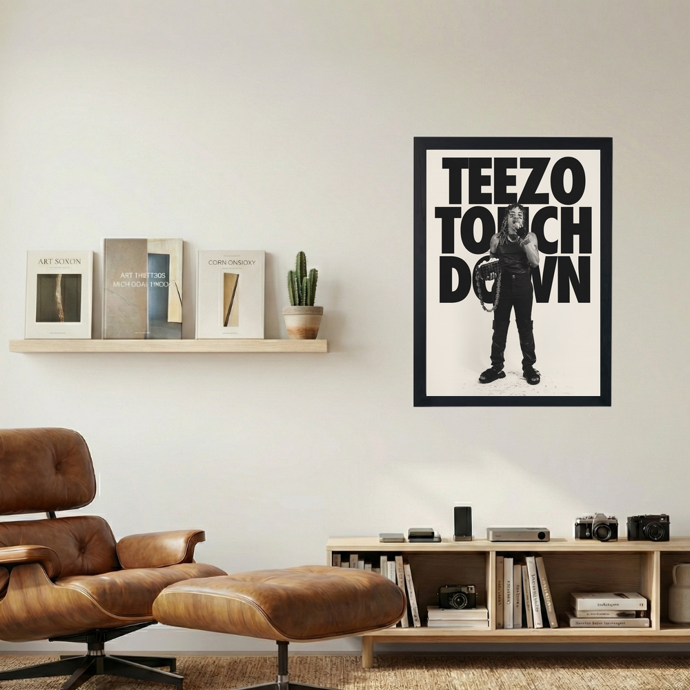Teezo Touchdown 'Snack' Poster - Mockup 1