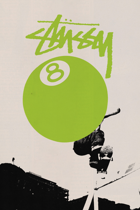 Stssy 'Sk8-Ball' Poster