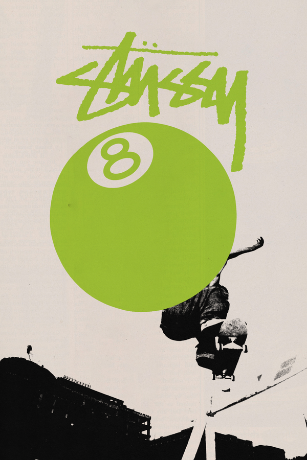 Stssy 'Sk8-Ball' Poster