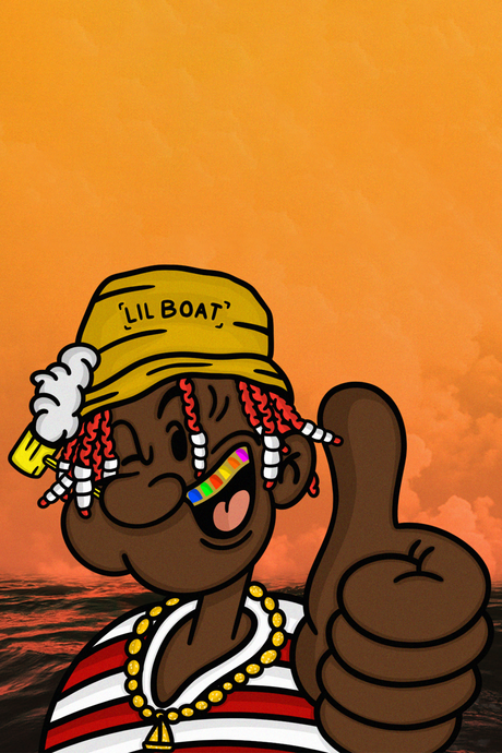 Lil Yachty x Popeye Poster