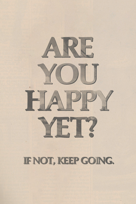 Happy Yet?' Poster