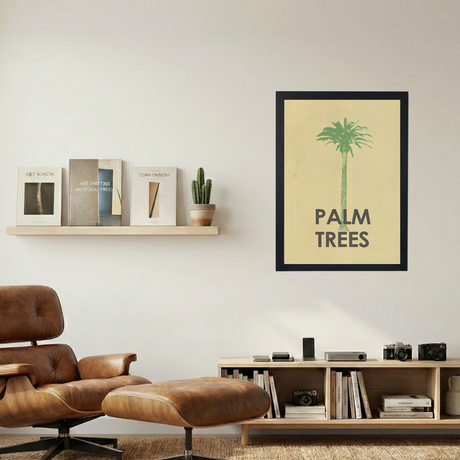 Palm Trees' Poster - Mockup 1