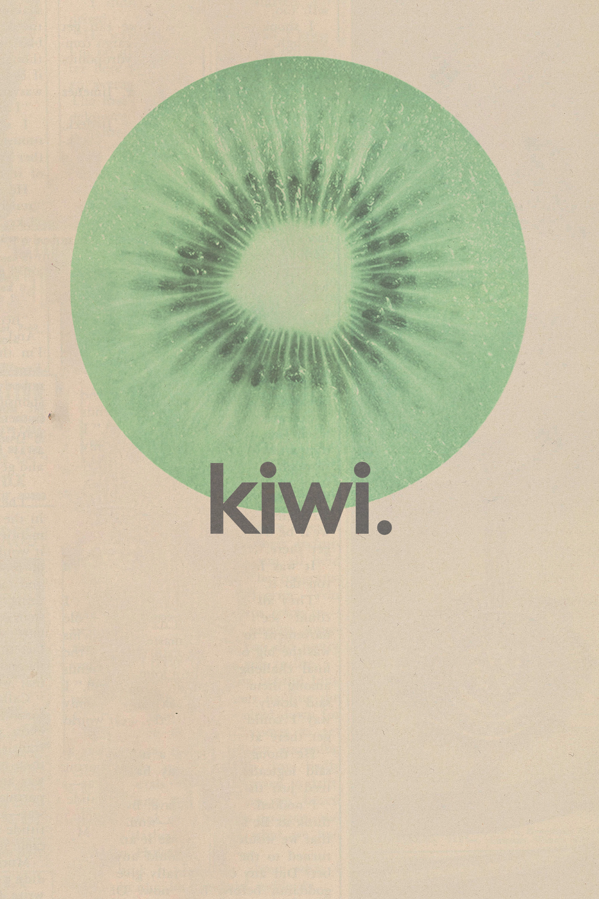 Kiwi Poster
