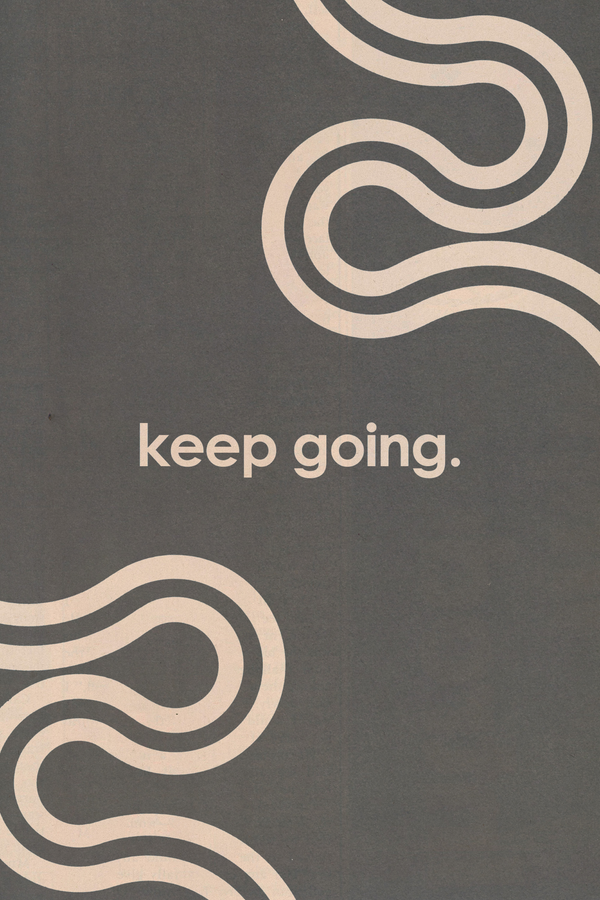 Keep Going.' Poster