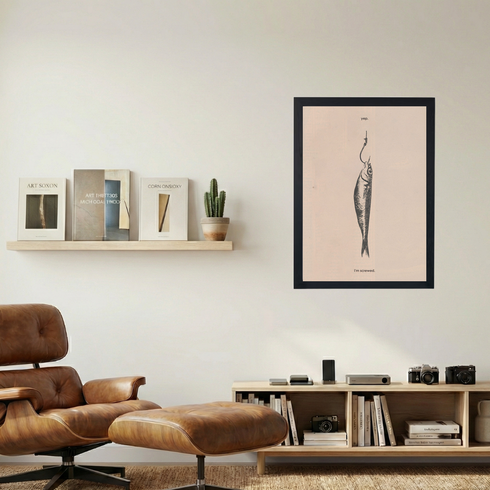 I'm Screwed' Poster - Mockup 1