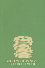 Never Too Much Music' Poster