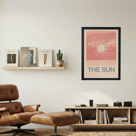 The Sun Poster V2 - Mockup 1