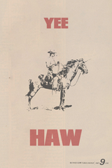 YEE HAW' POSTER