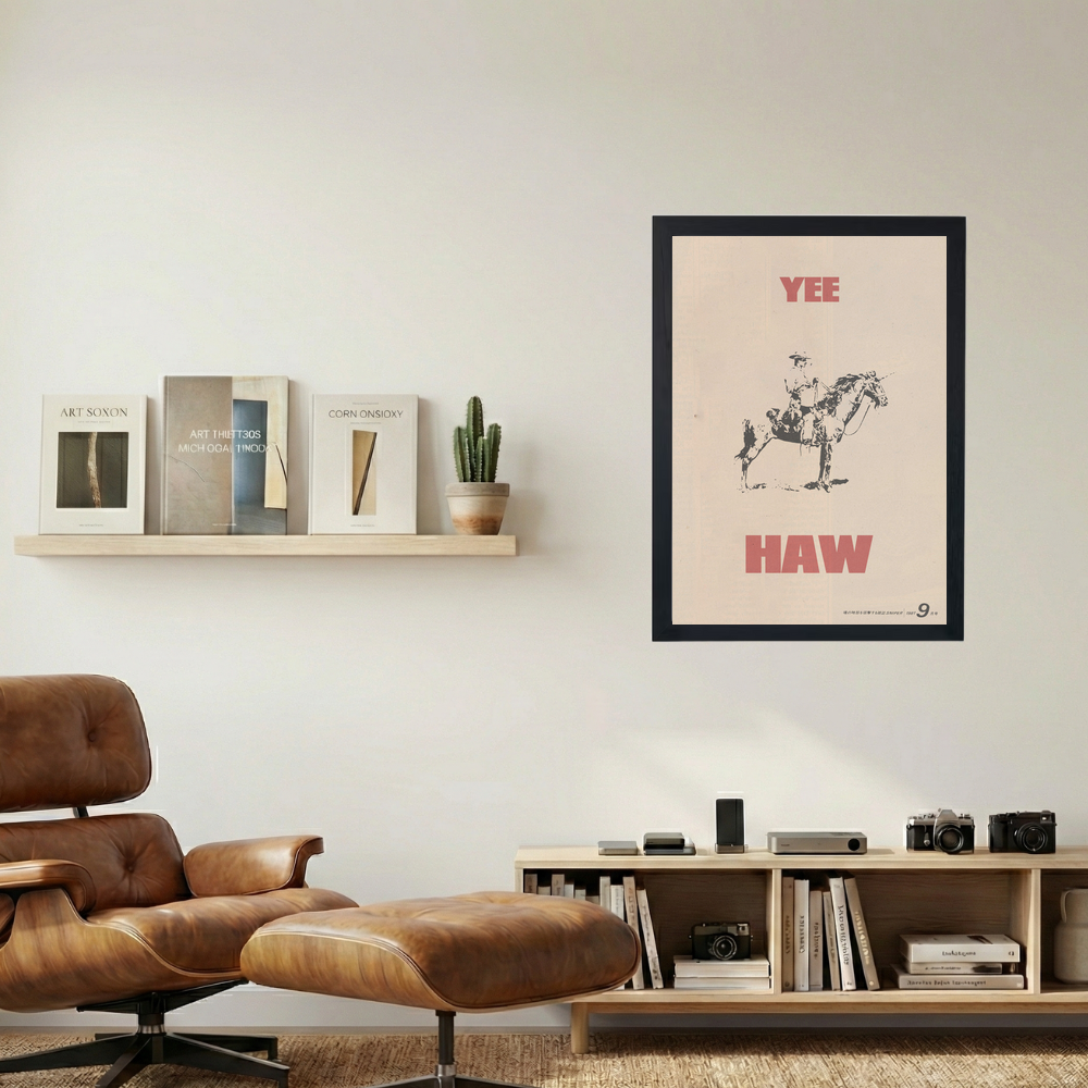YEE HAW' POSTER - Mockup 1