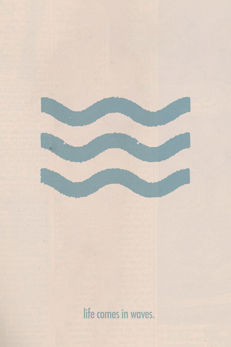 Life Comes In Waves' Poster