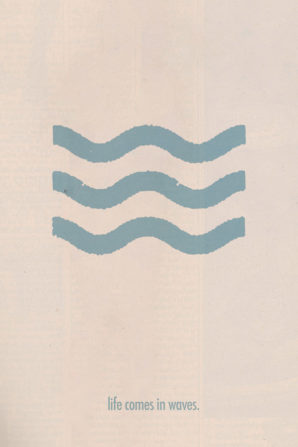Life Comes In Waves' Poster