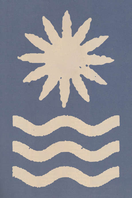 Waves & Stars Poster