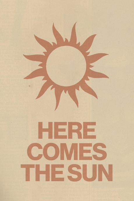 Here Comes The Sun' Poster