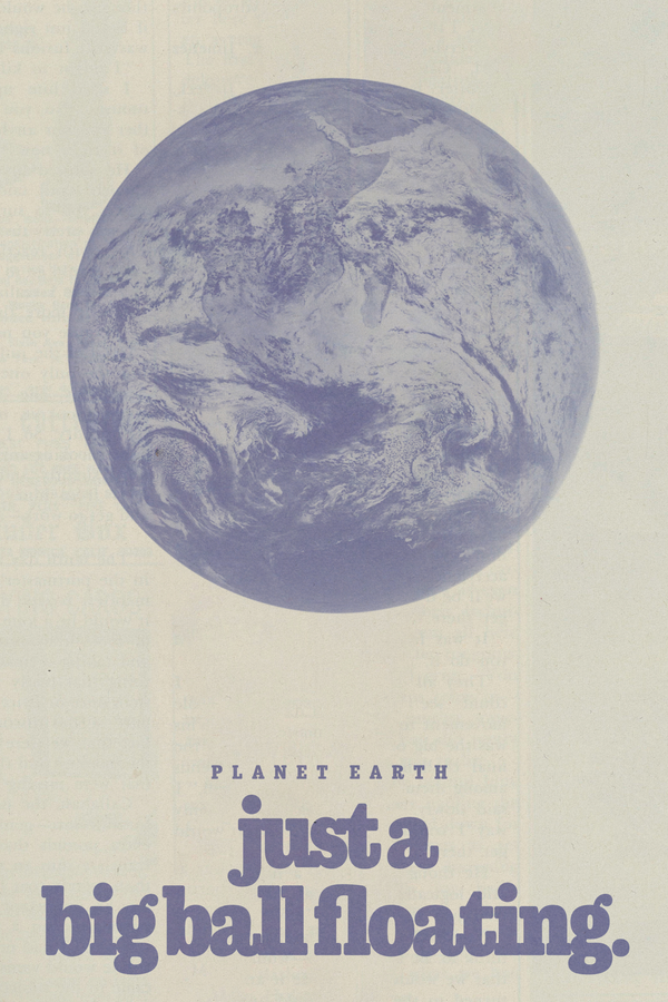 Floating Ball Poster