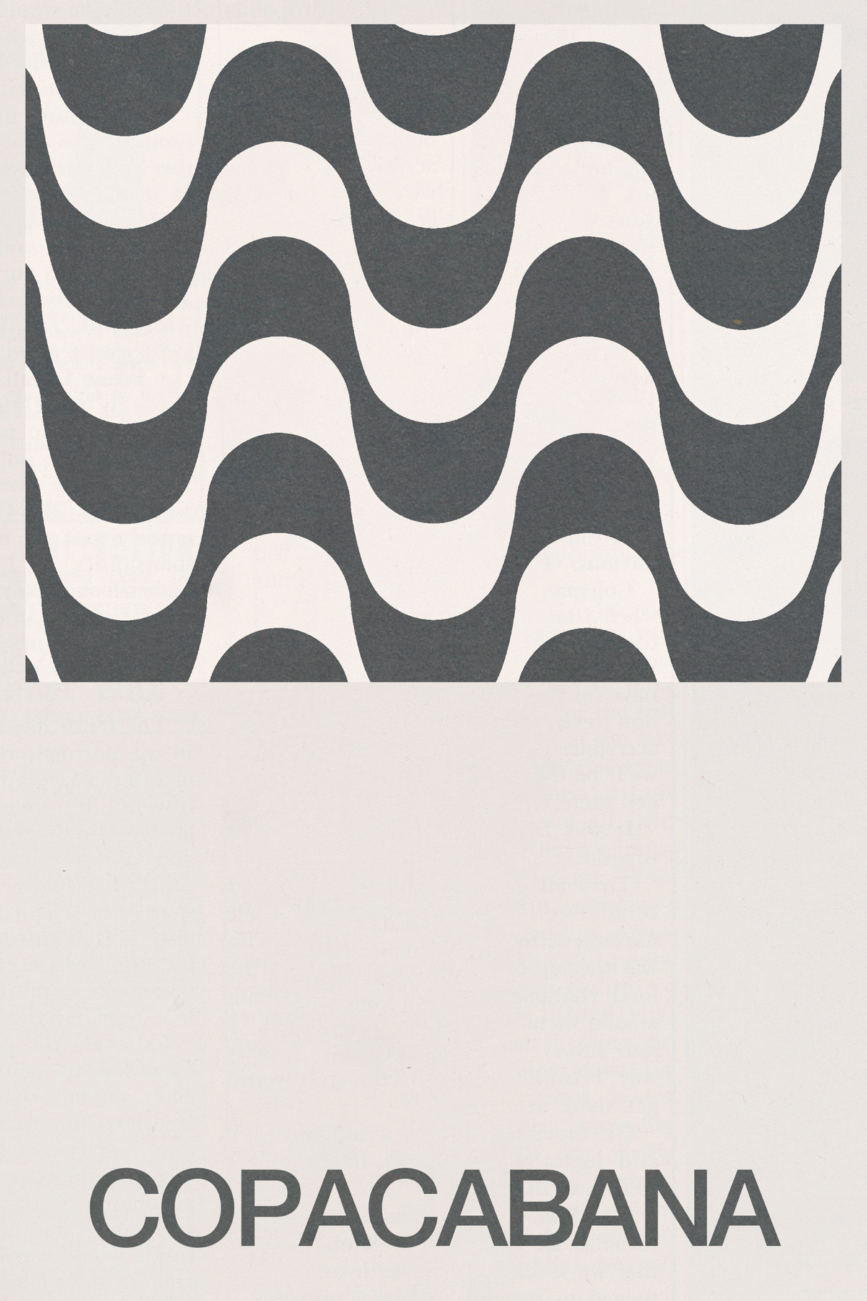Copacabana Poster - Mockup 1