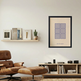 Don't Be Square' Poster - Mockup 1