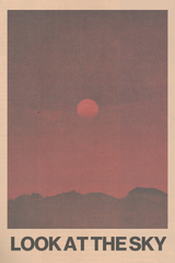 Look At The Sky' Poster