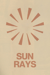 Sun Rays Poster
