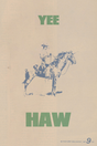 YEE HAW' POSTER V2