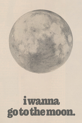 Go To The Moon' Poster