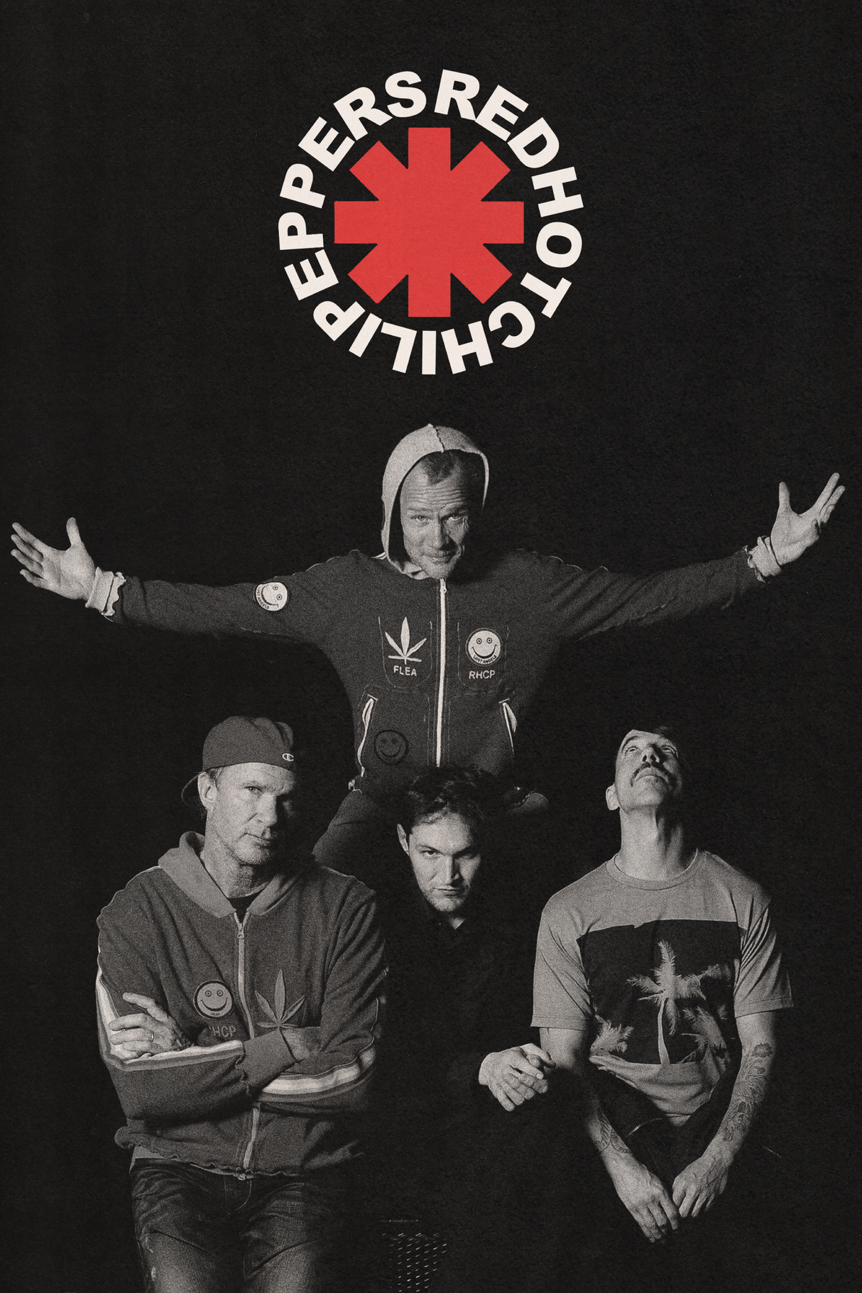 Red Hot Chili Peppers 'Crew' Poster