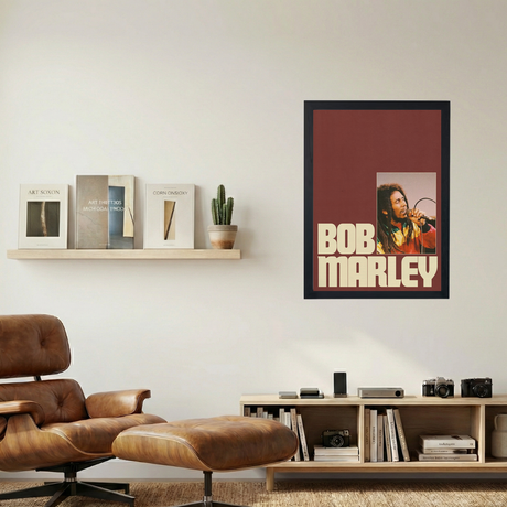Bob Marley 'Stir It Up' Poster - Mockup 1