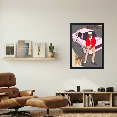 Tyler The Creator 'Leashed' Poster - Mockup 1