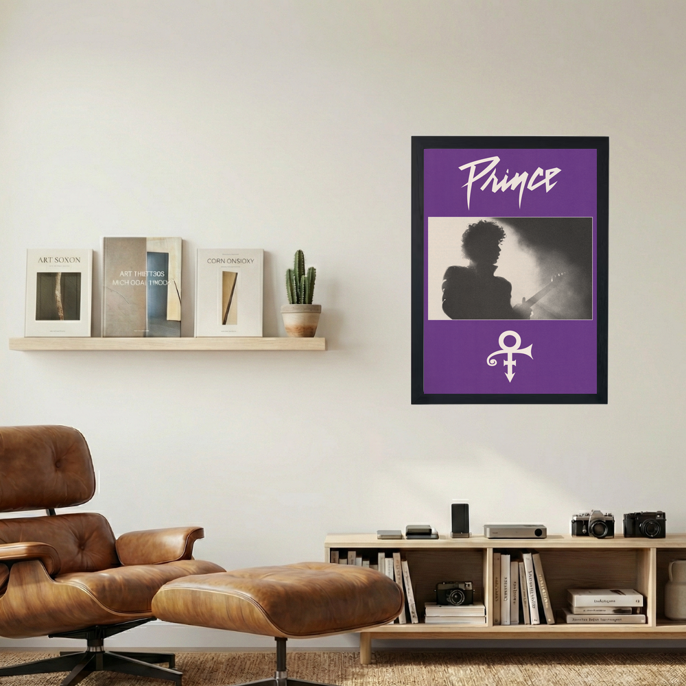 Prince 'Smoke' Poster - Mockup 1