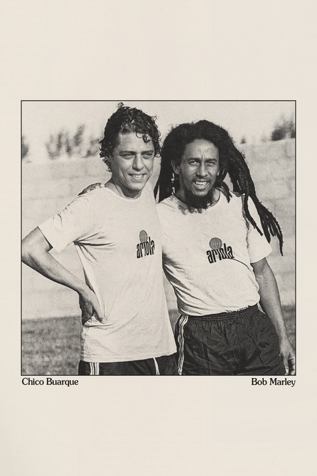 Bob Marley x Chico Buarque Poster