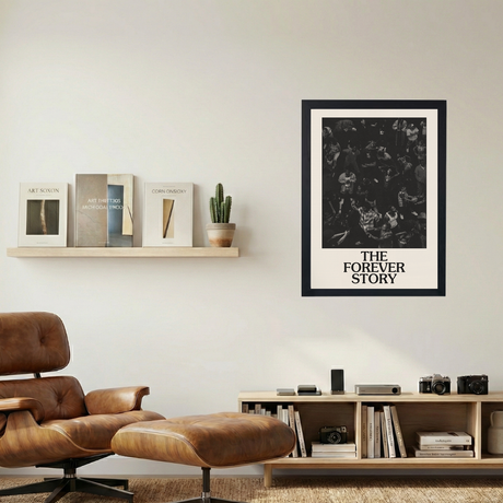 JID 'The Forever Story' Poster - Mockup 1
