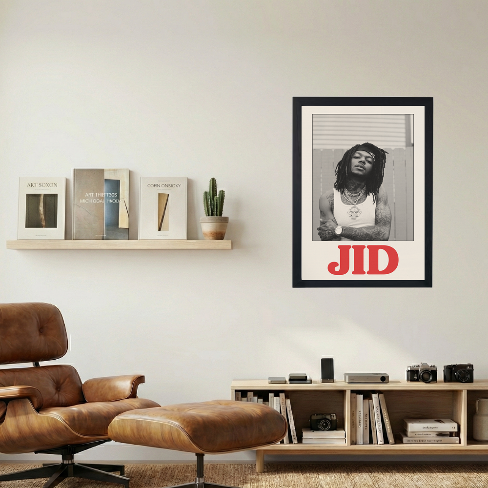 JID 'Yard' Poster - Mockup 1