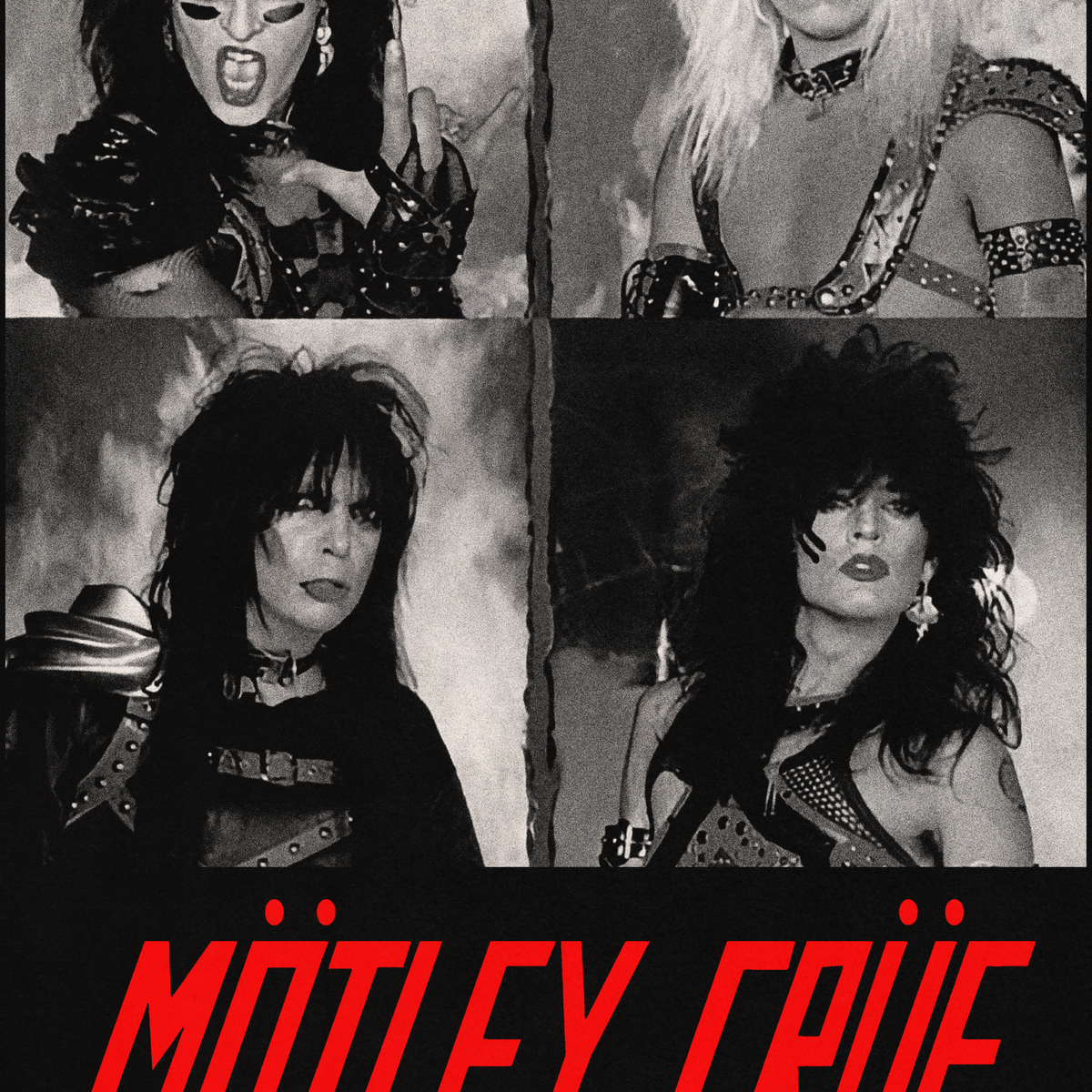 M tley Cr e 'Shout At The Devil' Poster V2 – PRNTD