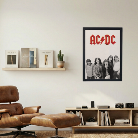 ACDC 'Portrait' Poster - Mockup 1