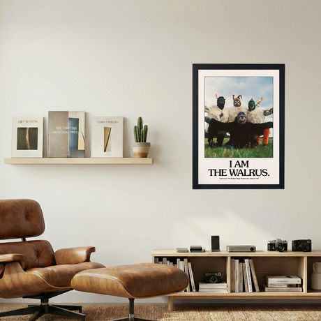 The Beatles 'The Walrus' Poster - Mockup 1