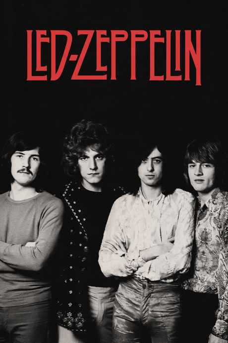 Led Zeppelin 'Portrait' Poster - Mockup 1