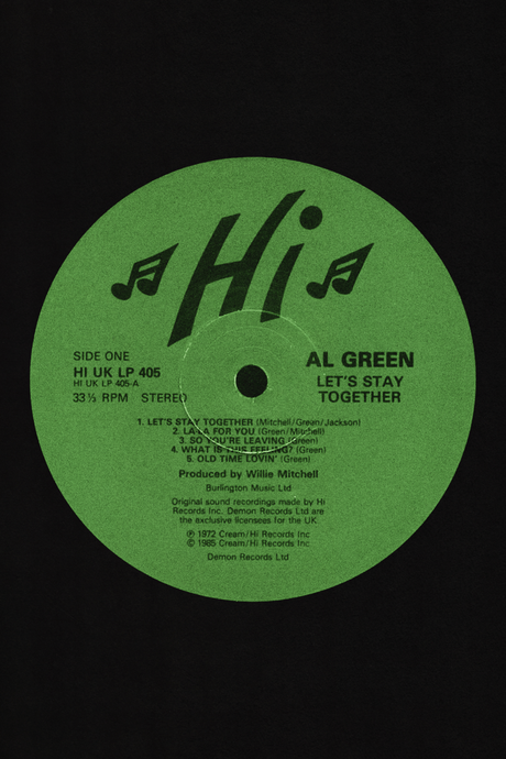 Al Green 'Let's Stay Together' Poster