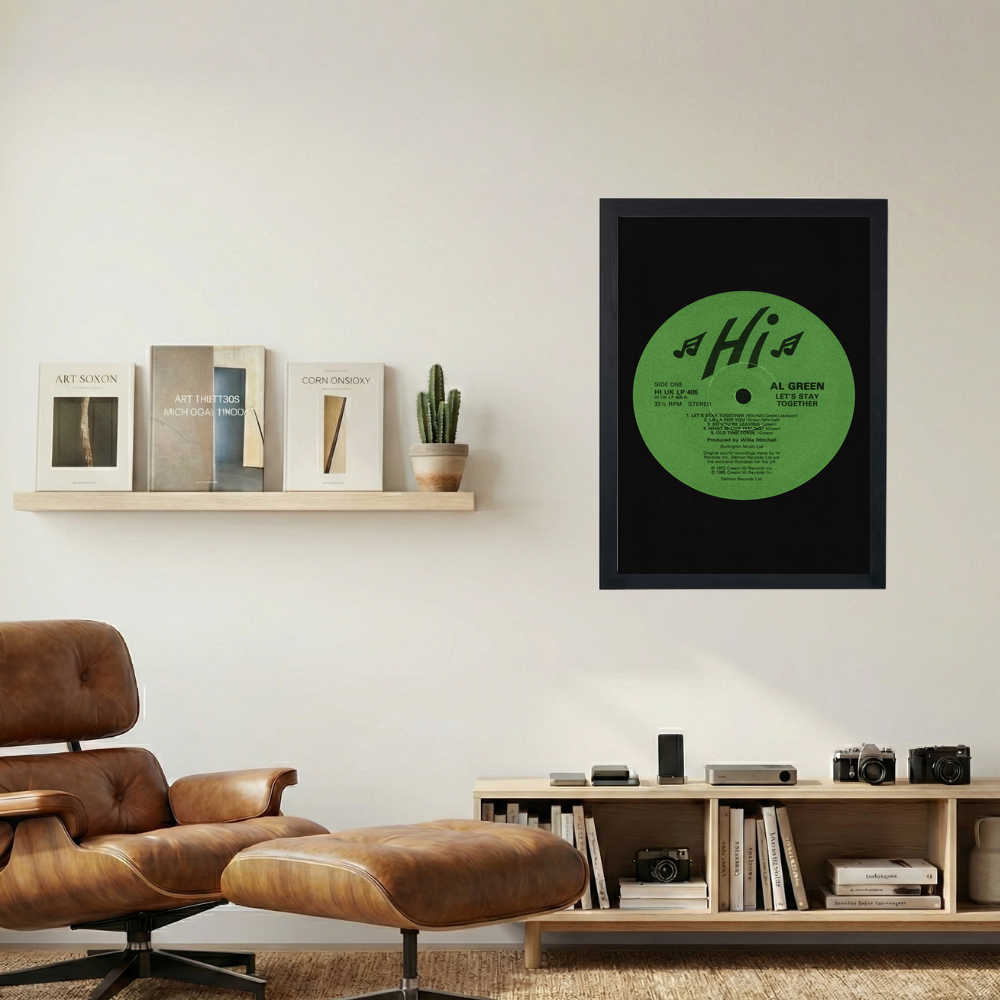 Al Green 'Let's Stay Together' Poster - Mockup 1
