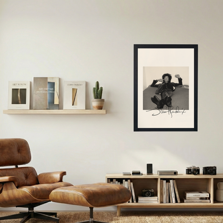 Jimi Hendrix 'Autograph' Poster - Mockup 1